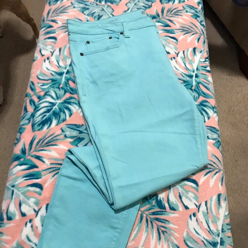 Stylus by JCP Aqua Skinny Ankle Jeans